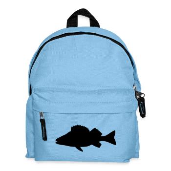 barsch_f1 - Kinder Rucksack - Hellblau - Vorne
