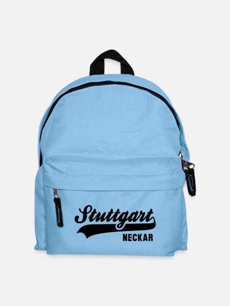 Stuttgart Neckar - Kinder Rucksack - Hellblau
