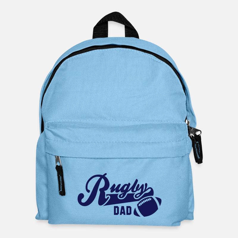 Rugby DAD - Kids' Backpack - light blue