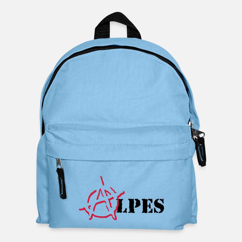 Anarchy Alpen - Kinder Rucksack - Hellblau