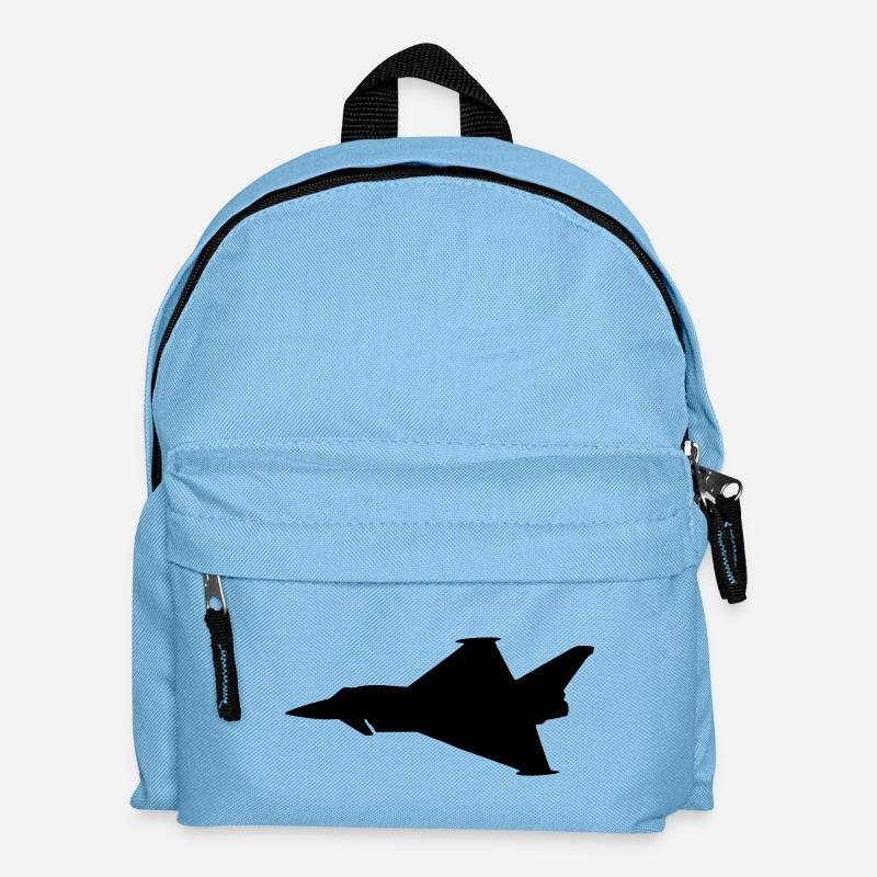 EF2000 Typhoon - Kinder Rucksack - Hellblau