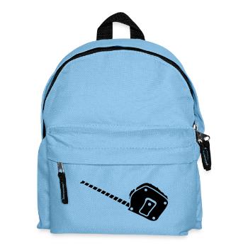 tape measure_2_g1 - Kids' Backpack - light blue - Front