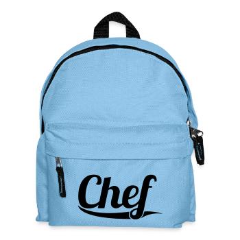 Chef - Kids' Backpack - light blue - Front