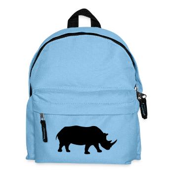 rhino rhinceros - Kids' Backpack - light blue - Front