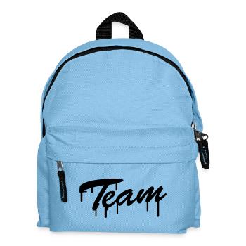 Team Graffiti - Kinder Rucksack - Hellblau - Vorne
