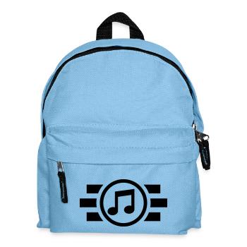music_f1 - Sac à dos Enfant - bleu clair - Devant