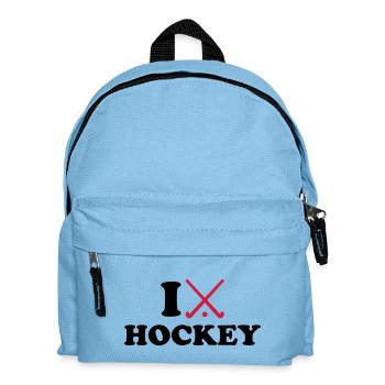Hockey - Kinder Rucksack - Hellblau - Vorne