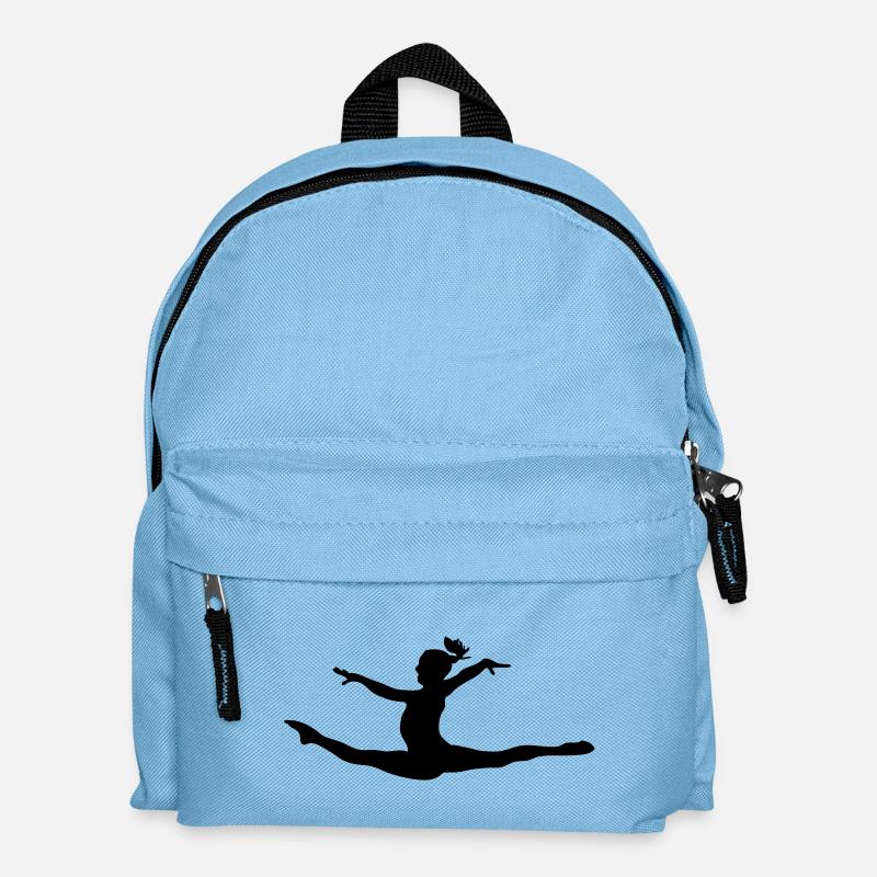 Turnen Kunstturnen Bodenturnen - Kinder Rucksack - Hellblau