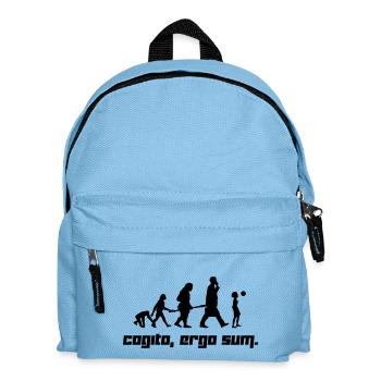Cogito, ergo sum. (Vector) - Kids' Backpack - light blue - Front