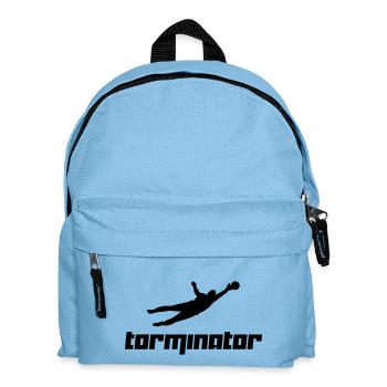 Torminator 2 (Vektor) - Kinder Rucksack - Hellblau - Vorne