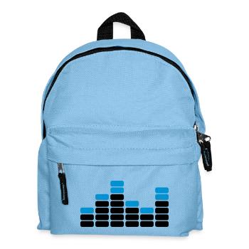 musik - Kinder Rucksack - Hellblau - Vorne