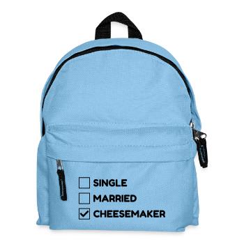 Cheese Maker Fromager Fromage Käse Käser - Kids' Backpack - light blue - Front