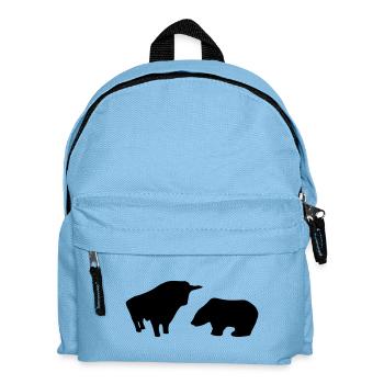 Börse - Kinder Rucksack - Hellblau - Vorne