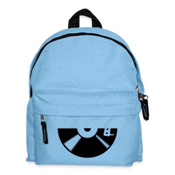 HALF VINYL - Kids' Backpack - light blue - Front