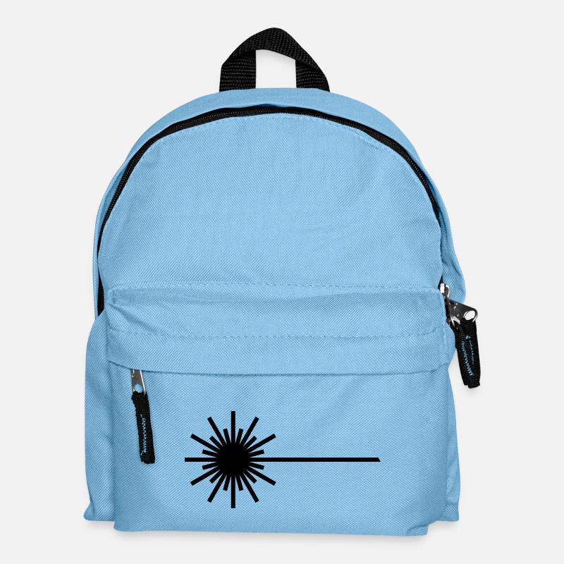 laser_2 - Kids' Backpack - light blue