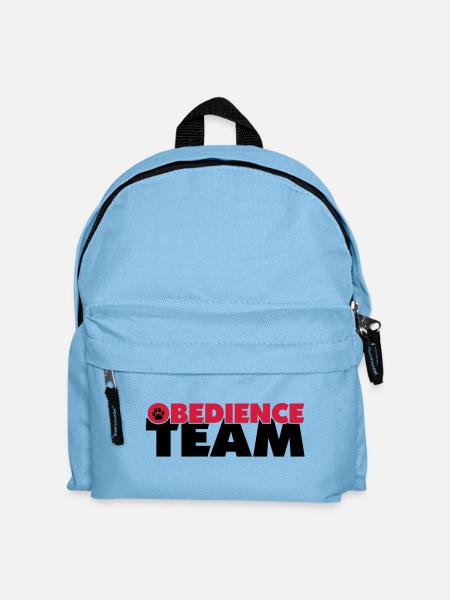 obedienceteam4 - Kinder Rucksack - Hellblau