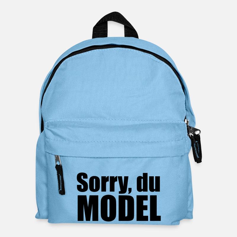 Sorry du Model - Kinder Rucksack - Hellblau