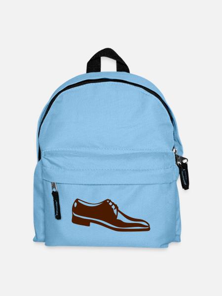 Mokassin-Schuh ein Mann Schuhe - Kinder Rucksack - Hellblau
