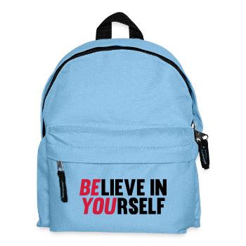Believe in Yourself - Kids' Backpack - light blue - Front