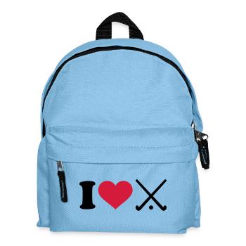 Hockey - Kinder Rucksack - Hellblau - Vorne