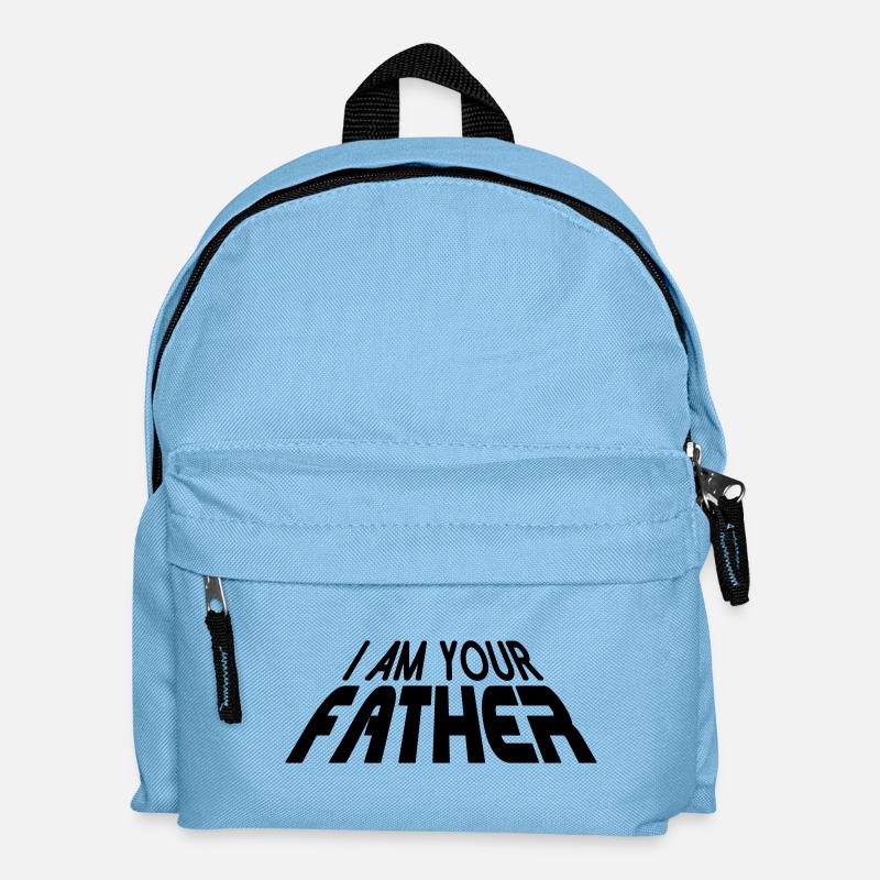 I am your FATHER 3D (1c) - Kinder Rucksack - Hellblau