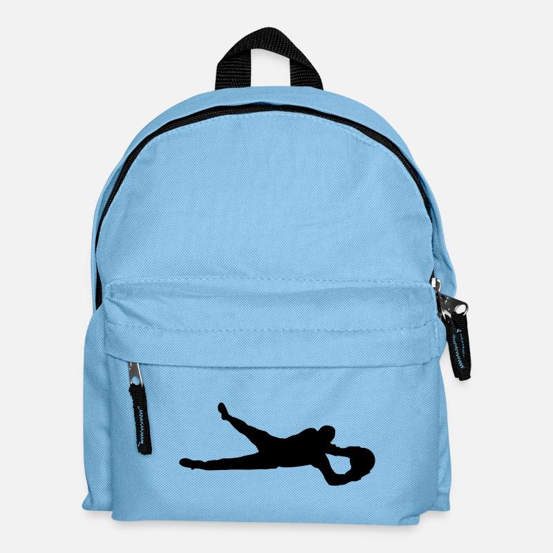 torwart - Kinder Rucksack - Hellblau