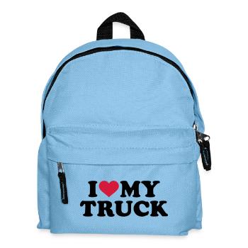 I love my Truck - Sac à dos Enfant - bleu clair - Devant