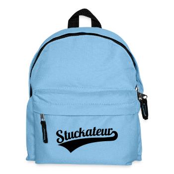Stuckateur - Kinder Rucksack - Hellblau - Vorne