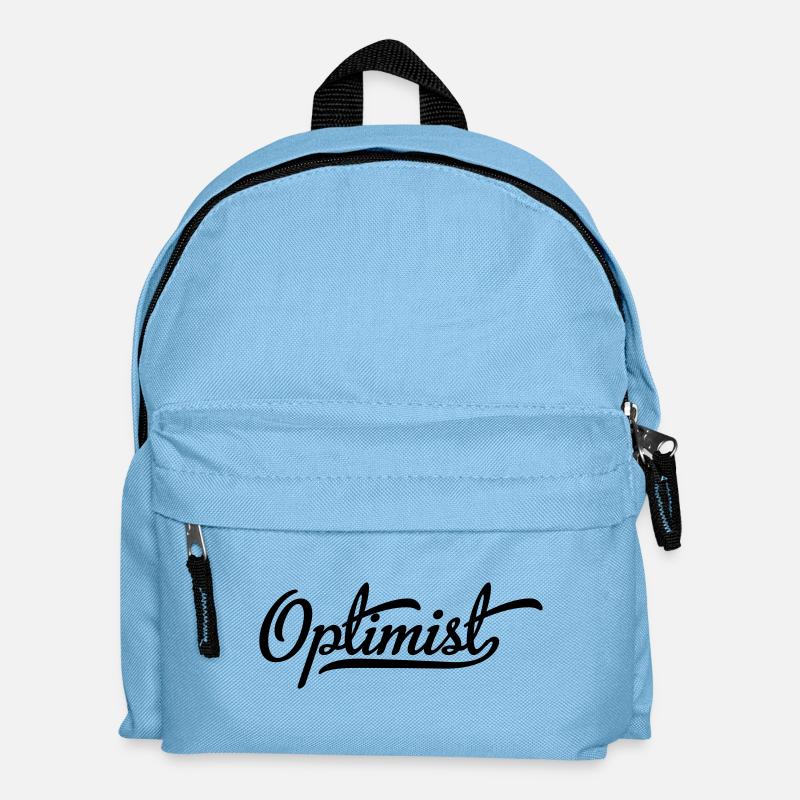 Optimiste - Sac à dos Enfant - bleu clair