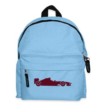 race car 107 - Kids' Backpack - light blue - Front