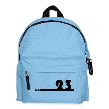 23_Black - Kinder Rucksack - Hellblau - Vorne