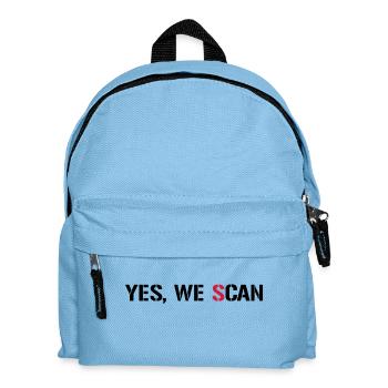 Yes, We Scan NSA PRISM - Kinder Rucksack - Hellblau - Vorne