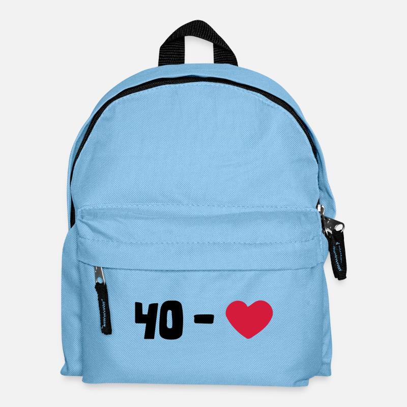 tennis - Kinder Rucksack - Hellblau