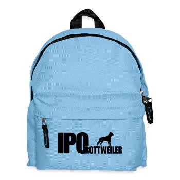 IPO ROTTWEILER - Kinder Rucksack - Hellblau - Vorne