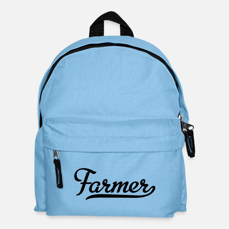 FARMER - Kinder Rucksack - Hellblau
