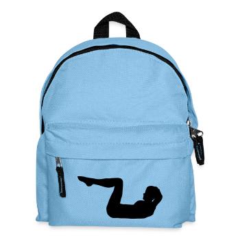 Fitness - Kinder Rucksack - Hellblau - Vorne