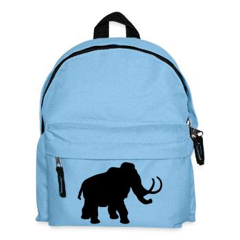 mammoth dinosaur animal - Sac à dos Enfant - bleu clair - Devant