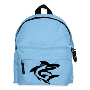 shark shark - Kids' Backpack - light blue - Front