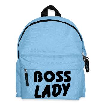 Boss Lady - Kids' Backpack - light blue - Front