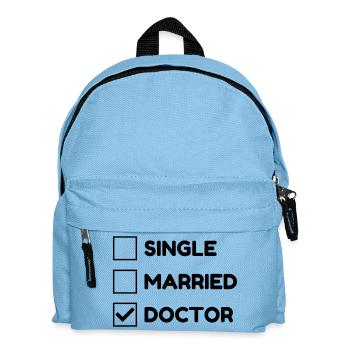 docteur / médecin / hôpital / médecine - Sac à dos Enfant - bleu clair - Devant
