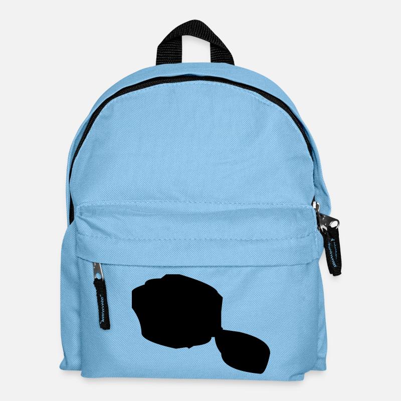 tahiti map - Sac à dos Enfant - bleu clair