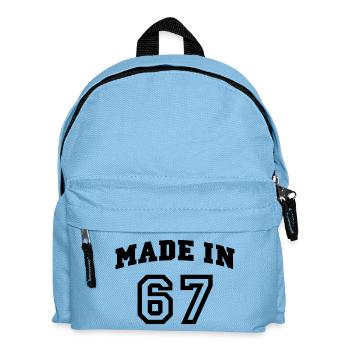 mp_madein67a - Kids' Backpack - light blue - Front