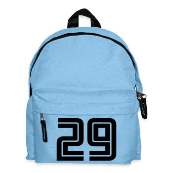 29 - Kids' Backpack - light blue - Front
