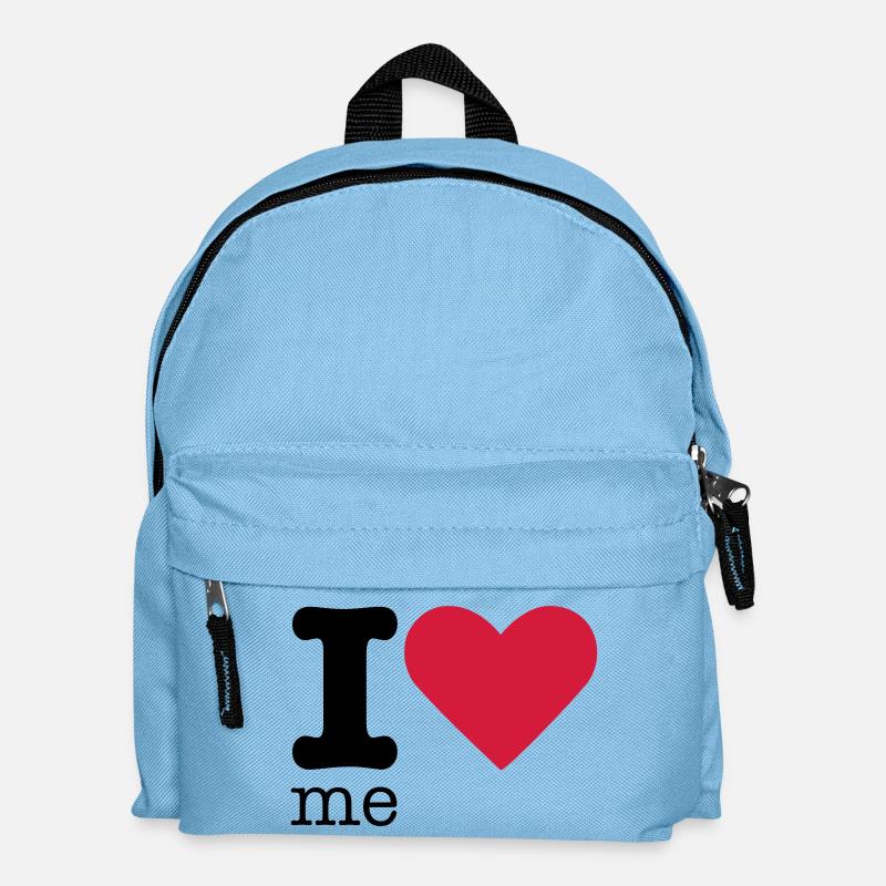 I Love Me - Kinder Rucksack - Hellblau