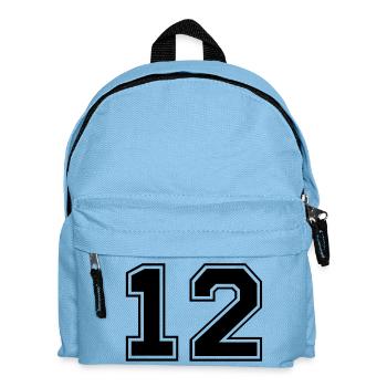 zwolf - Kids' Backpack - light blue - Front