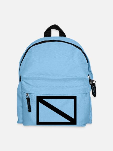 DiveFlag - Kinder Rucksack - Hellblau