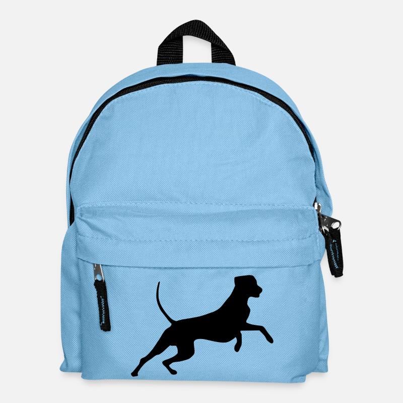 rhodesian_ridgeback_cb - Kinder Rucksack - Hellblau
