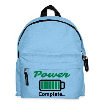 Puissance complète ... - Sac à dos Enfant - bleu clair - Devant