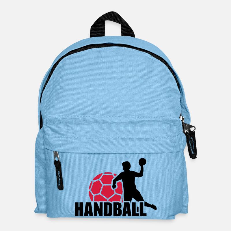 Handball - Kinder Rucksack - Hellblau
