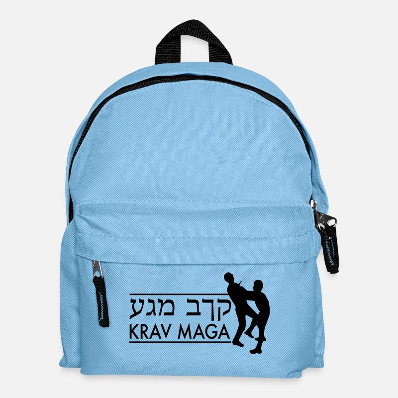 Krav Maga - Kinder Rucksack - Hellblau